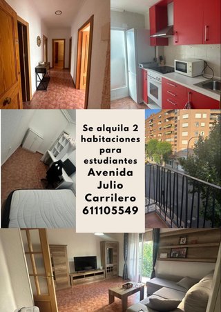 Habitacion piso estudiantes en albacete