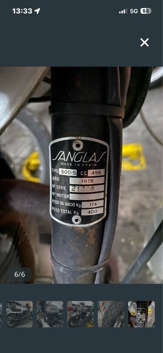 Sanglas 500s2 Plata