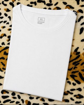 Camiseta Blanca Universal People Talla XL
