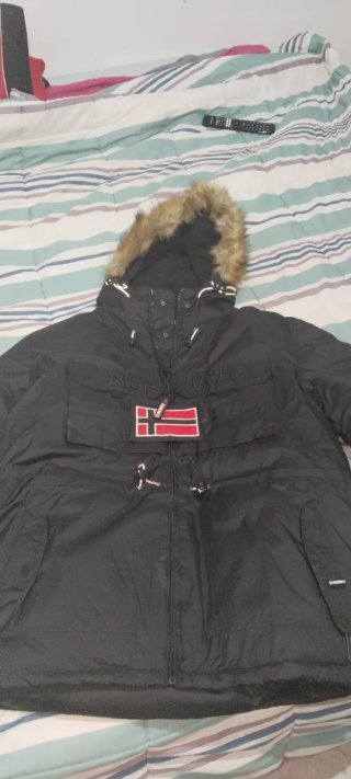 Chaqueta Geographical Norway Negra Talla XL