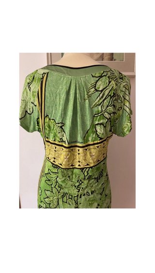 Abito Roberto Cavalli verde it 42 bellissimo