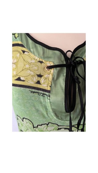 Abito Roberto Cavalli verde it 42 bellissimo