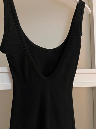 Vestido negro Zara Talla M