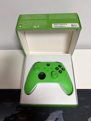 Mando Xbox/PC Wireless Green con Garantía 1,5 años