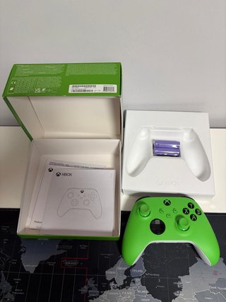 Mando Xbox/PC Wireless Green con Garantía 1,5 años