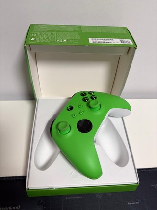 Mando Xbox/PC Wireless Green con Garantía 1,5 años