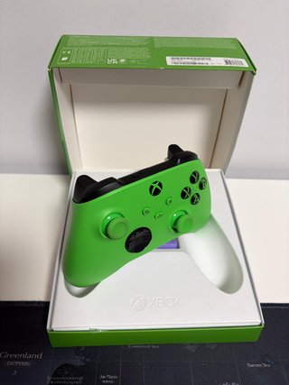 Mando Xbox/PC Wireless Green con Garantía 1,5 años