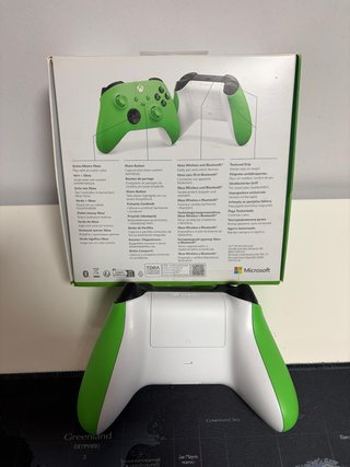Mando Xbox/PC Wireless Green con Garantía 1,5 años