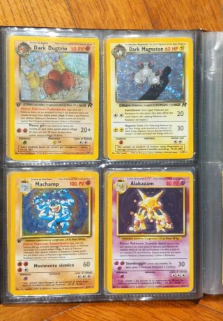 Carte pokemon set base leggi descrizione