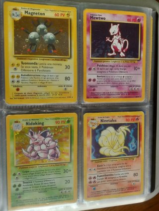 Carte pokemon set base leggi descrizione