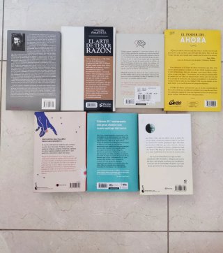 Libros de ayuda, razón y poder