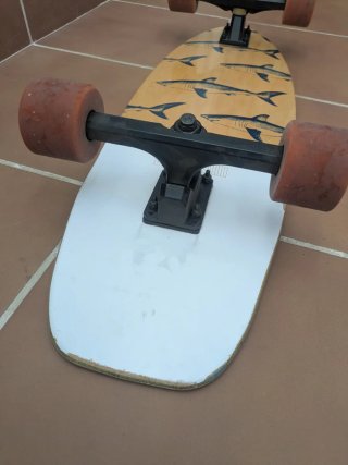 Vendo o cambio surfskate por skate de dos colas