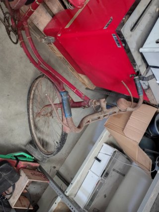 Bicicleta Retro Roja