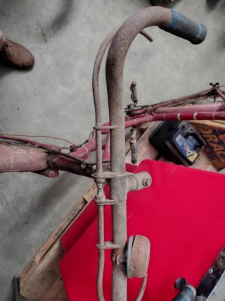 Bicicleta Retro Roja