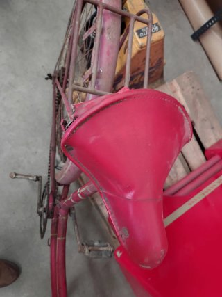 Bicicleta Retro Roja