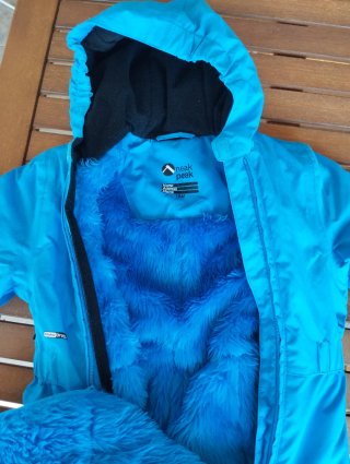Buzo Nieve Neak Peak 18m Azul Impermeable