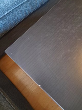 Mesa de centro elevable negra