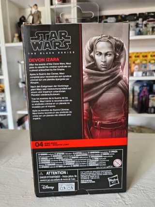 Figura Star Wars Black Series Devon Izara 6"