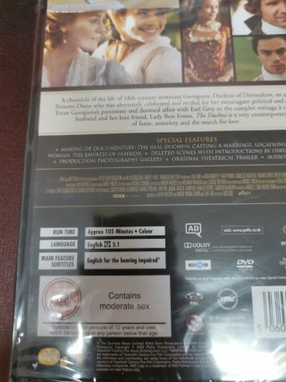DVD The Duchess (Keira Knightley)