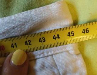 Pantalón Calvin Klein Talla L(44) Blanco cmo nuevo