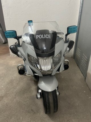 Moto eléctrica BMW R1200 RT-Police 12V