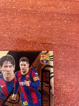 Cromo Messi Memory Balón de Oro Adrenalyn XL 23/24