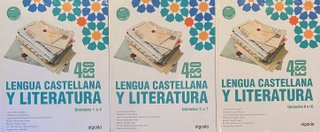 Lote de 5 libros 4 ESO Bilingüe (IES Emilio Alarco