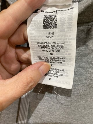 Pantalones cortos deportivos Champion grises