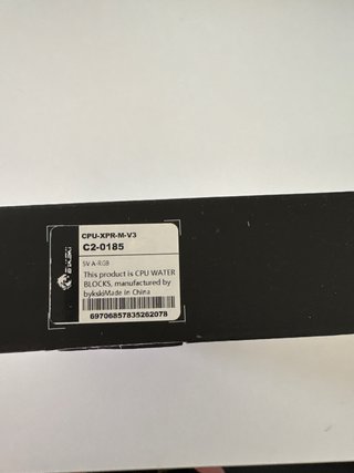Bloque Agua CPU Bykski AMD AM5 - ¡NUEVO A ESTRENAR