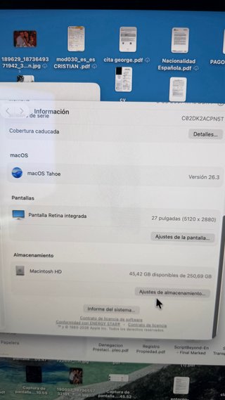 Imac Retina 5K 27” 2020