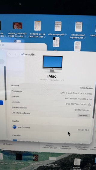 Imac Retina 5K 27” 2020