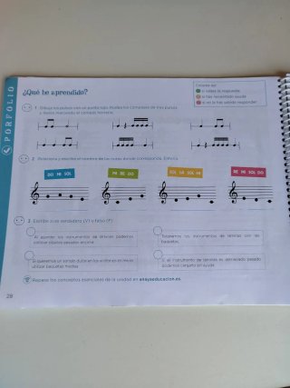 Música, 4 Primaria, Anaya, Operación mundo
