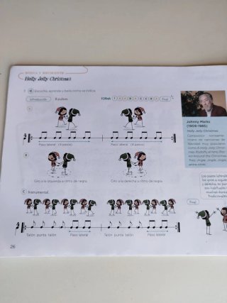 Música, 4 Primaria, Anaya, Operación mundo