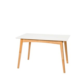 Mesa abatible Roble y Blanco