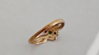 Anillo Oro 18k con piedras