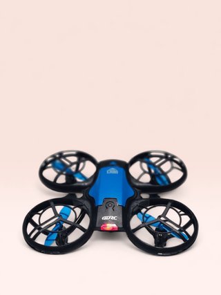 Mini Drone GDRC Azul y Negro con Control