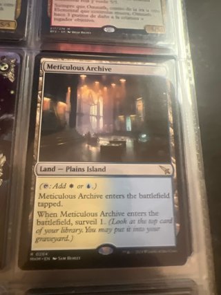 Meticulous Archive - Magic The Gathering