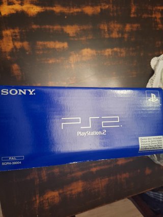 Ps2 estropeada + Caja + Instrucciones + Demo