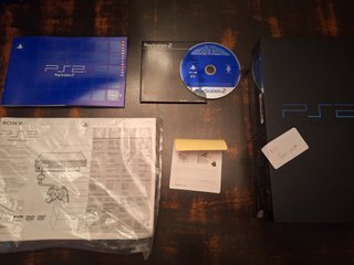 Ps2 estropeada + Caja + Instrucciones + Demo