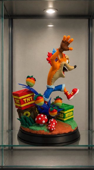 Diorama Crash Bandicoot