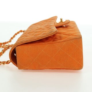CHANEL Matelasse 25 Chain Shoulder Bag Corduroy