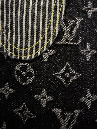 Louis Vuitton X Nigo Denim Patchwork Jacket
