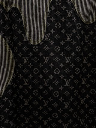 Louis Vuitton X Nigo Denim Patchwork Jacket
