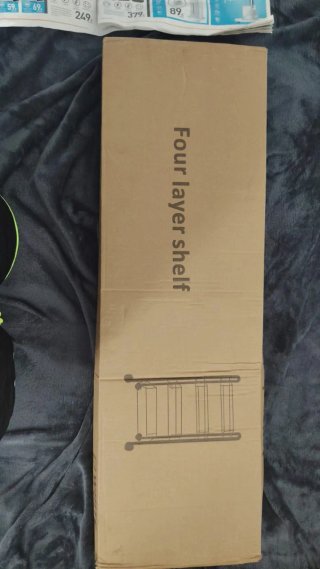 Carrito organizador multiusos negro