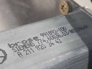 ELEVALUNAS TRASERO DERECHO MERCEDES-BENZ CLASE E