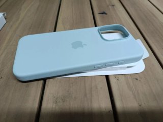 Funda de silicona con MagSafe para el iPhone 16 Pro Max - Aguamarina