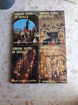 Libros Antiguos Semana Santa en Sevilla