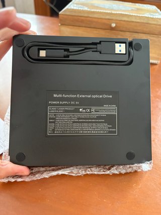 Unidad DVD Externa Portátil