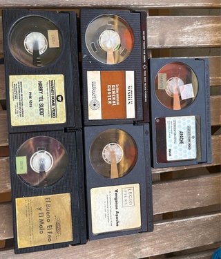 LOTE TEMÁTICO DE CINE CLÁSICO EN FORMATO BETAMAX