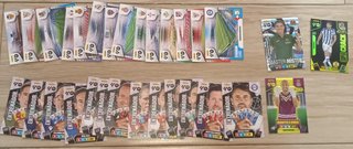 Lote 620 cromos Adrenalyn XL 25-26